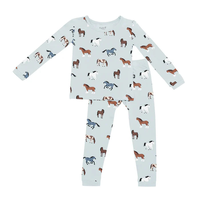 Kyte Baby Long Sleeve Pajamas (Horse)