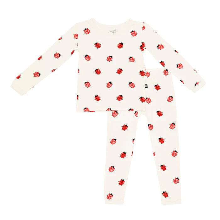 Kyte Baby Long Sleeve Pajamas (Love Bug)