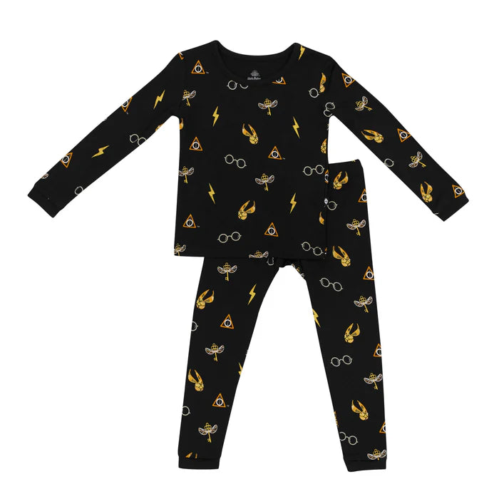 Kyte Baby Long Sleeve Pajamas (Midnight Icon)