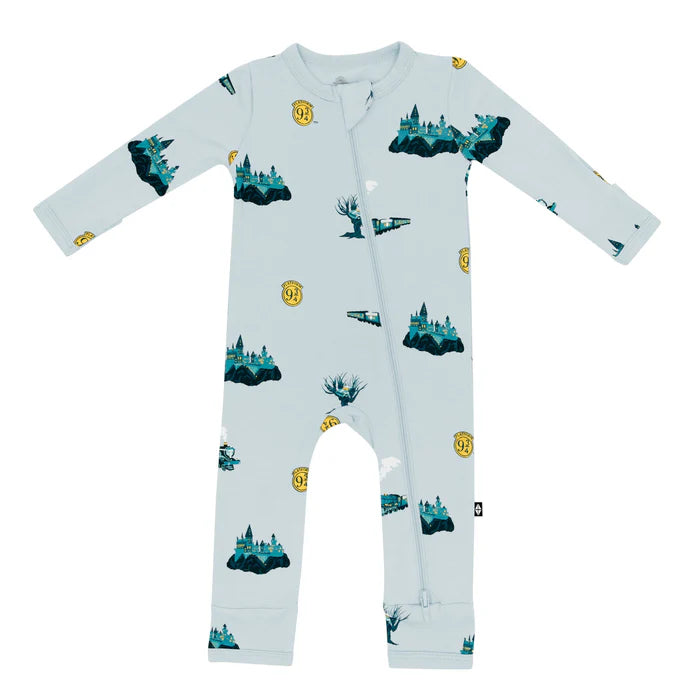 Kyte Baby Long Sleeve Zippered Romper (Journey)