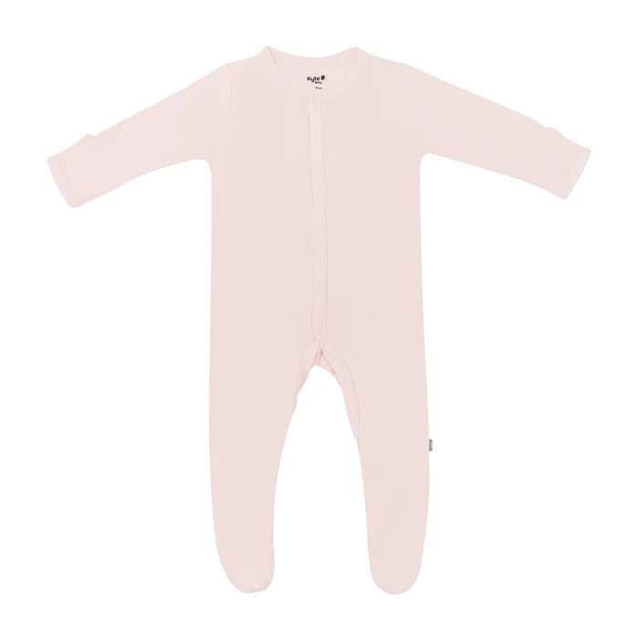 Kyte Baby Snap Footie (Blush)