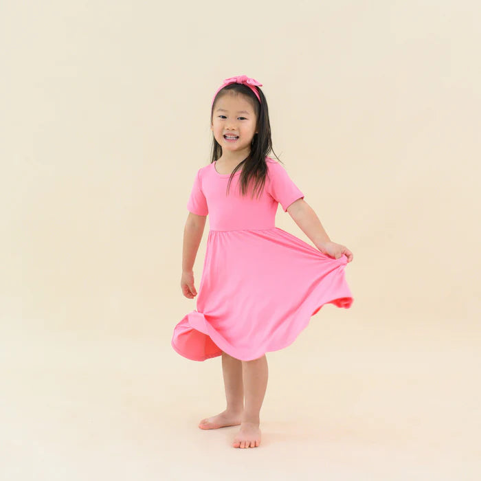 Kyte Baby Twirl Dress (Guava)