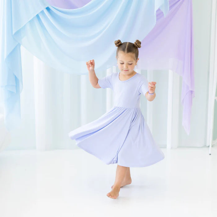 Kyte Baby Twirl Dress (Lilac)