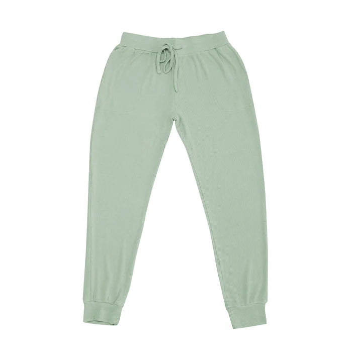 Kyte Baby Women's Ribbed Jogger Pant (Thyme)