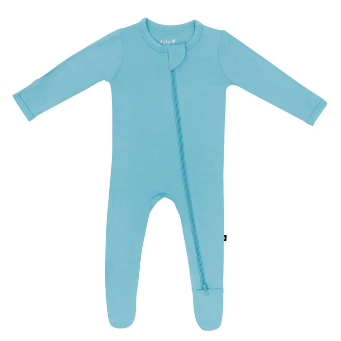 Kyte Baby Zippered Footie (Makai)