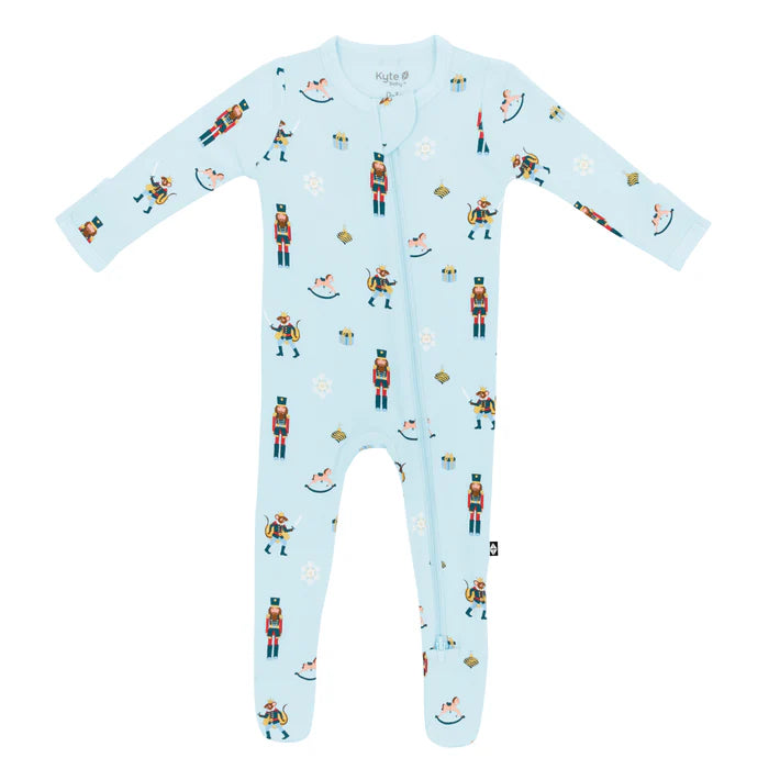 Kyte Baby Zippered Footie (Nutcracker)