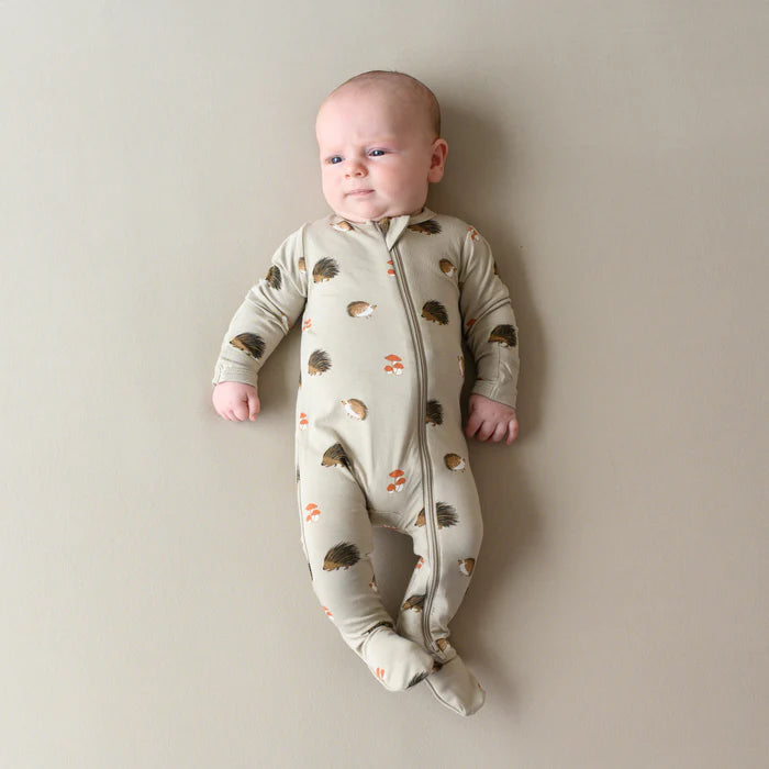 Kyte Baby Zippered Footie (Prickle)