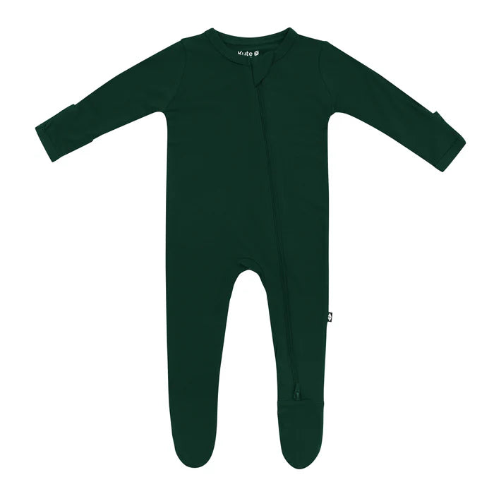 Kyte Baby Zippered Footie (Evergreen)