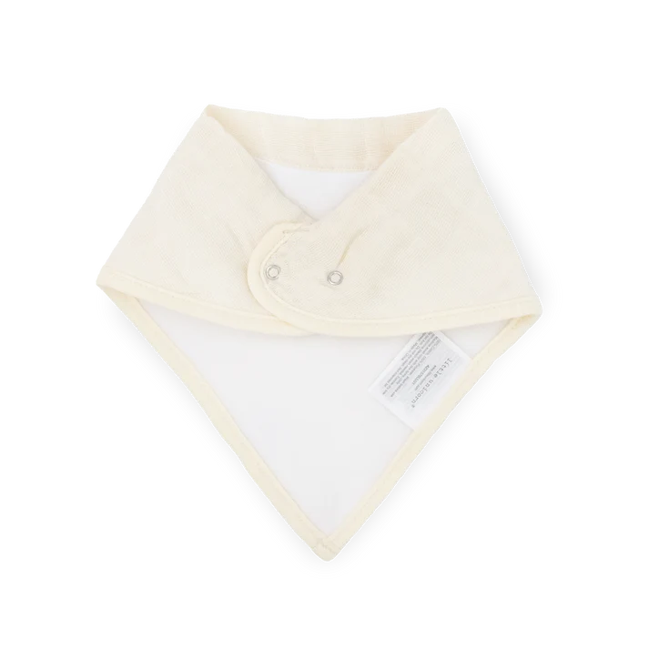 Little Unicorn Cotton Muslin/Fleece Bandana Bib 4Pk (Pressed Petals)