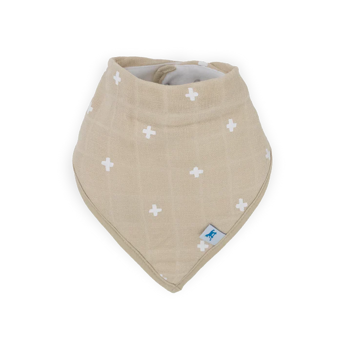 Little Unicorn Cotton Muslin/Fleece Bandana Bib 4Pk (Woof)