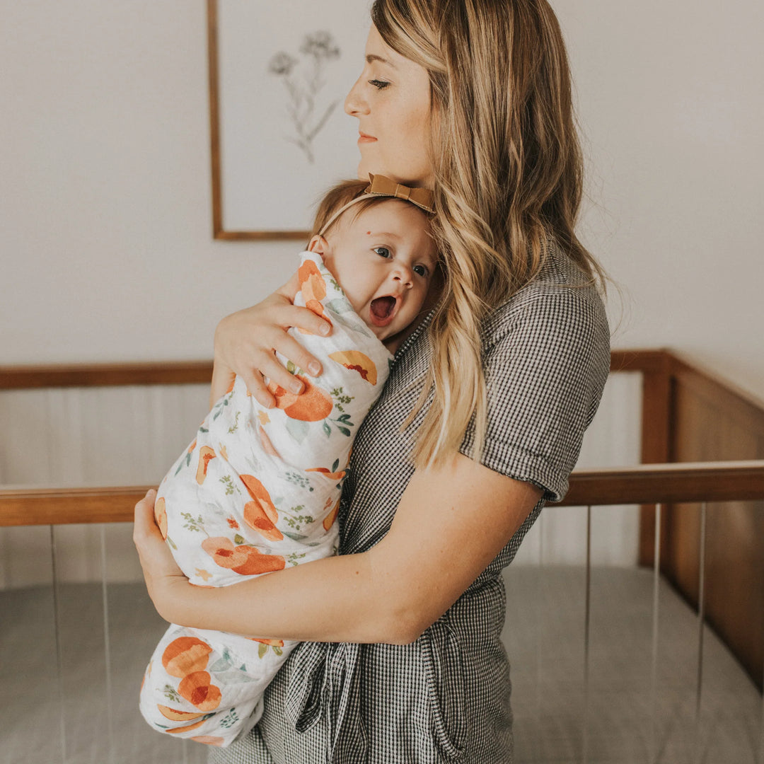 Peach swaddle sale