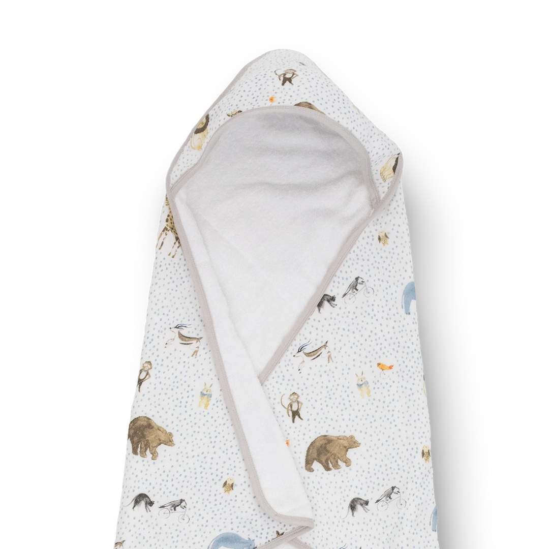 Little Unicorn Infant Hooded Towel (Party Animals)