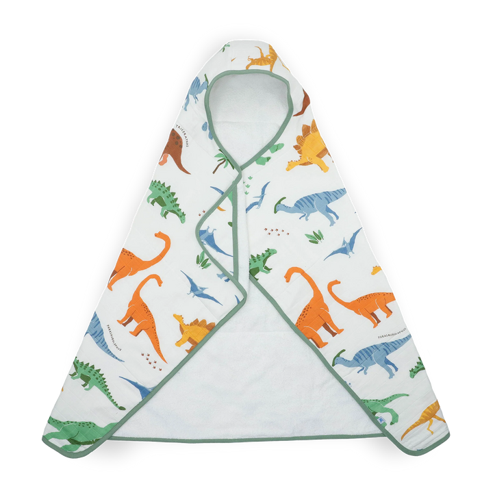 Little Unicorn Toddler Hooded Towel (Dino Names)