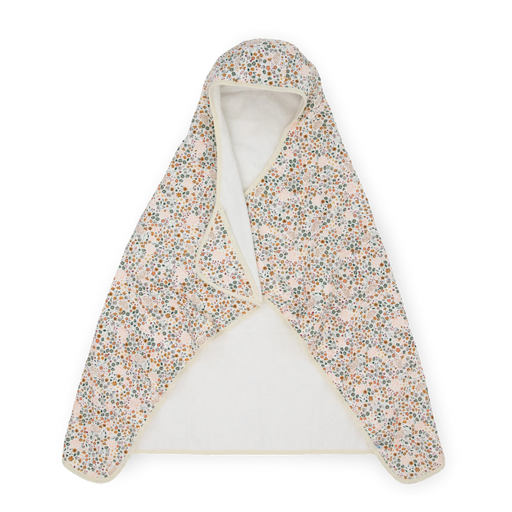 Little Unicorn Toddler Hooded Towel (Pressed Petals)