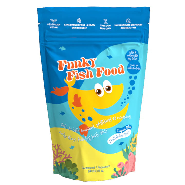 Loot Toy Co. Funky Fish Food (Hullabaloo Blue)