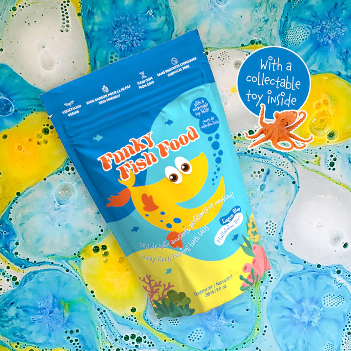 Loot Toy Co. Funky Fish Food (Hullabaloo Blue)