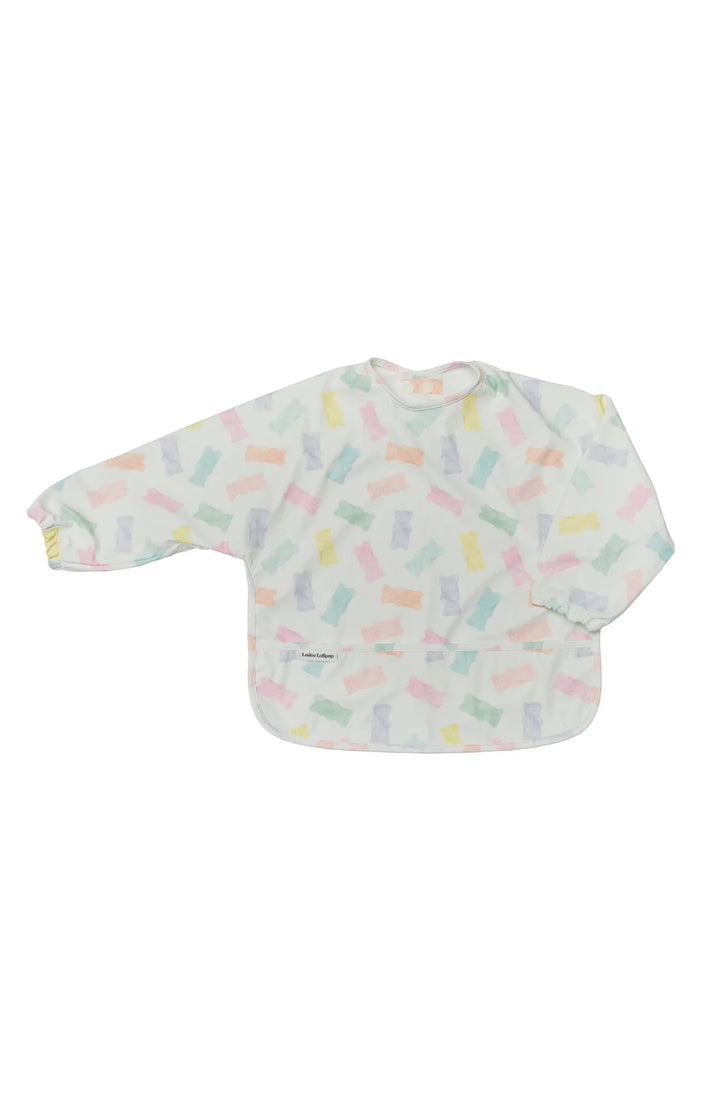 LouLou LOLLIPOP Long Sleeve Bib (Gummy Bears)