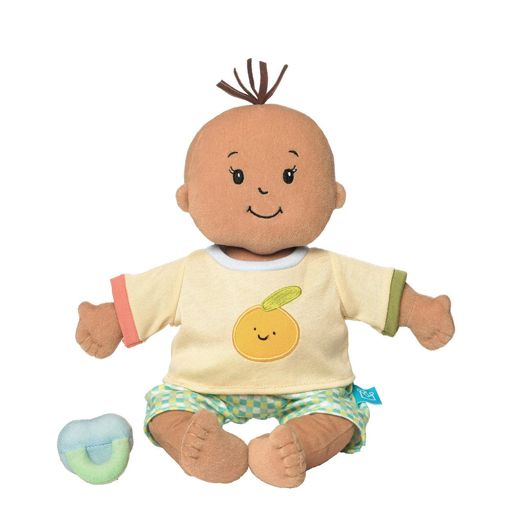 Manhattan Toy Baby Stella Doll Beige with Brown Hair babyandme babyandme Kelowna Store