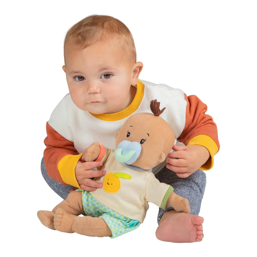 Manhattan Toy Baby Stella Doll (Beige with Brown Hair)