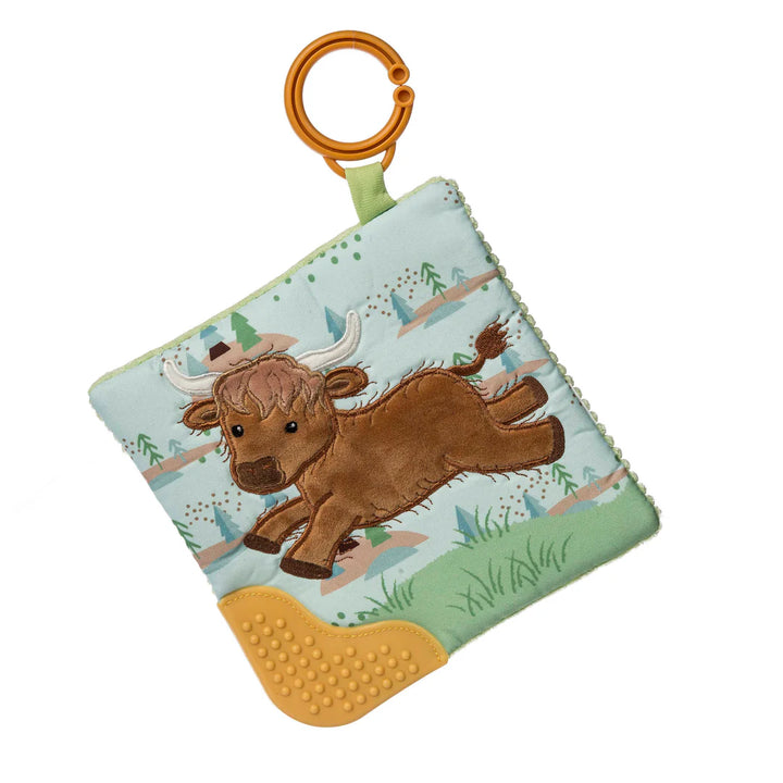 Mary Meyer Crinkle Teether (Hettie Highland Cow)