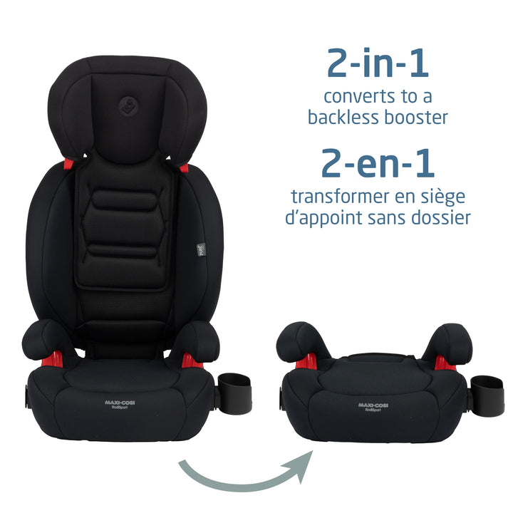 Maxi Cosi RodiSport Booster Car Seat (Authentic Black)