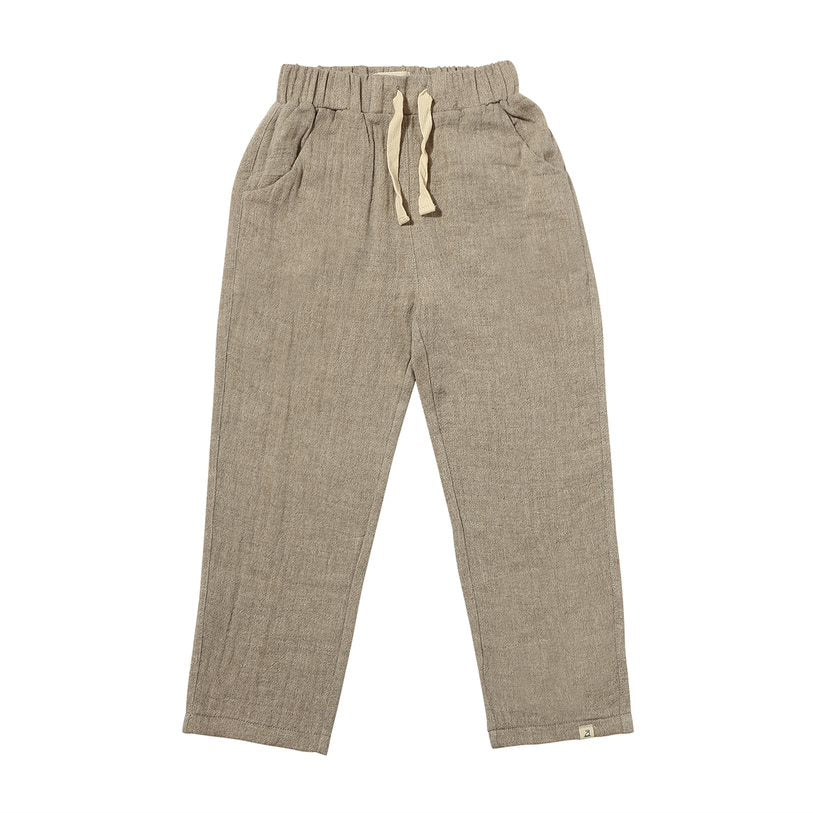 Me & Henry Bosun Gauze Pants (Beige)