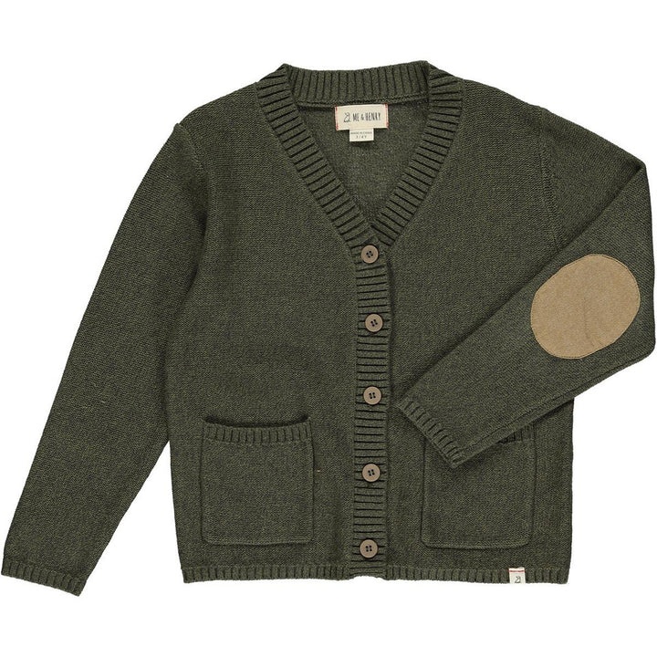 Me & Henry Duncan Cotton Cardigan (Green)