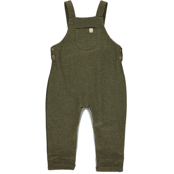 Me & Henry Gleason Jersey Overalls (Heathered Green)