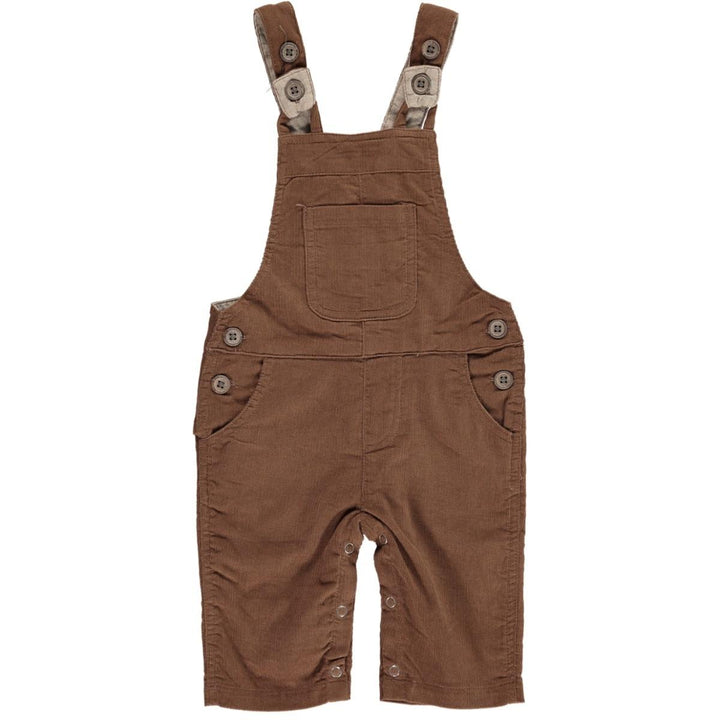 Me & Henry Harrison Cord Overalls (Brown)