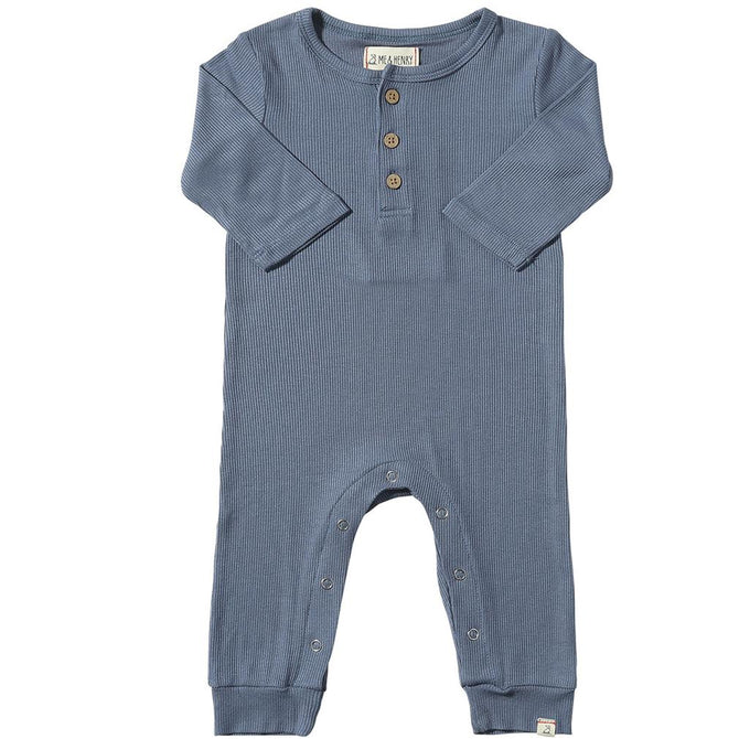 Me & Henry Mason Rib Romper (China)