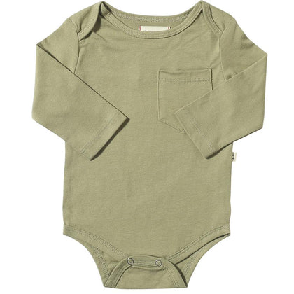 Me & Henry Tellico Onesies 3-Pack (Tan/Green/Sage)