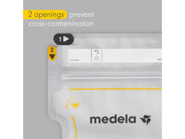 Medela Easy Pour Breast Milk Storage Bags (50 ct)