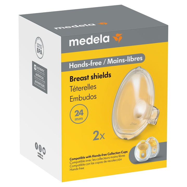 Medela Hands-Free Breast Shields (24mm)