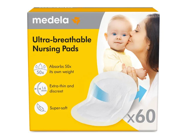 Medela Ultra-breathable Nursing Pads (60ct)