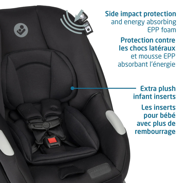 Maxi Cosi Mico Luxe+ Infant Car Seat (Absolute Black)