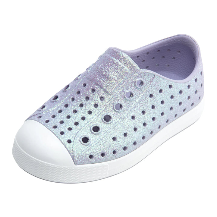 Native Jefferson Bio-Bling Kids (Future Purple Bling/Shell White)