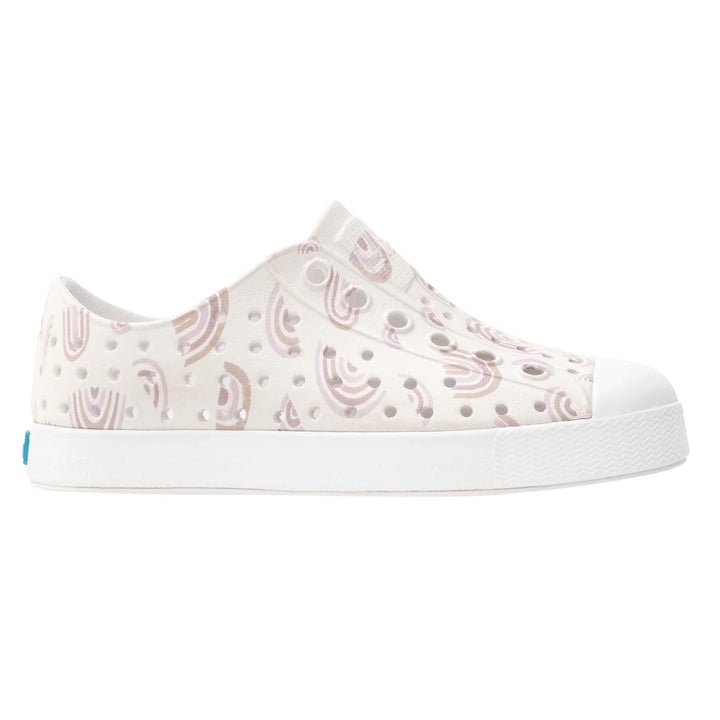 Native Jefferson Print Kids (Shell White/Barely Flax Rainbow)