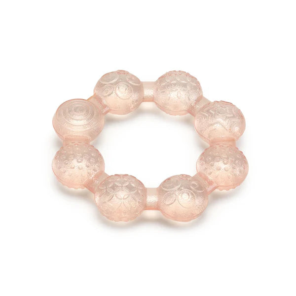 noüka Cooling Ring Teether (Soft Blush)