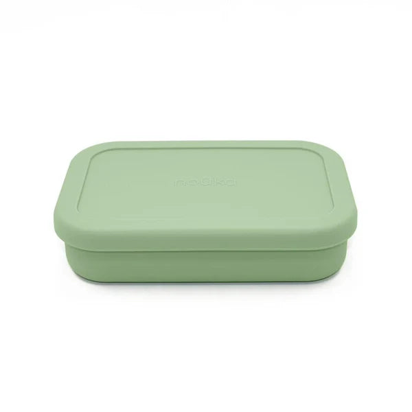 noüka Medium Silicone Sealed Lunch Box (Leaf)