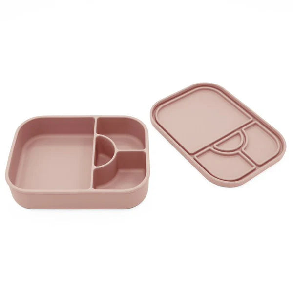 noüka Medium Silicone Sealed Lunch Box (Soft Blush)