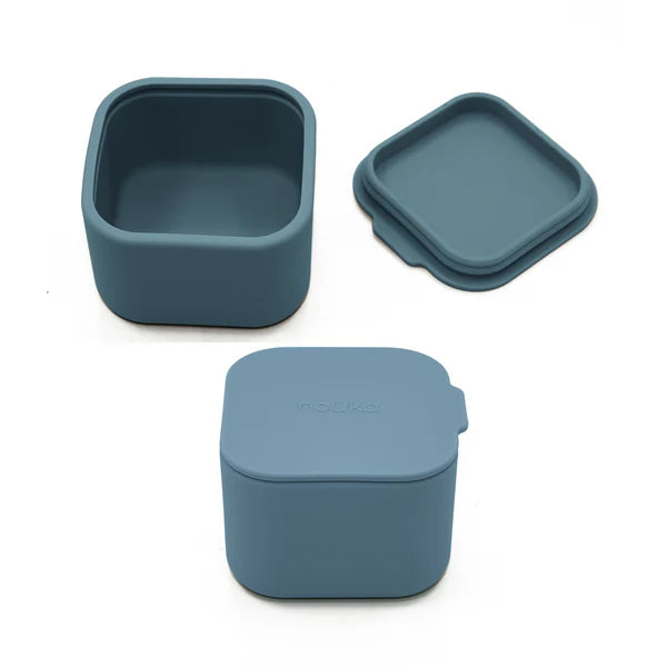 noüka Mini Snack Cups 2Pk (Wave/Deep Ocean)