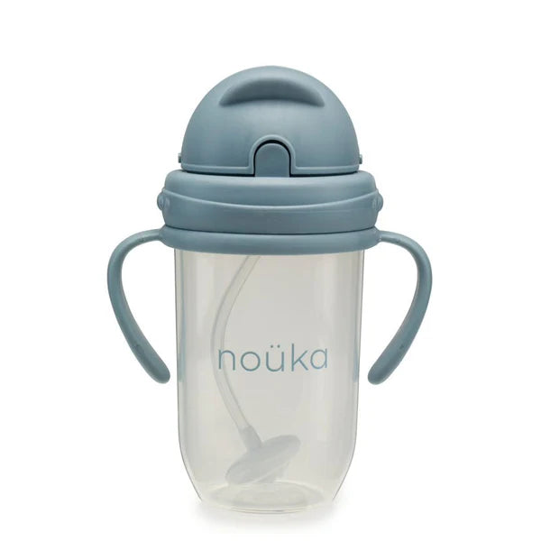 noüka Non-Spill Weighted Straw Cup 9oz (Wave)