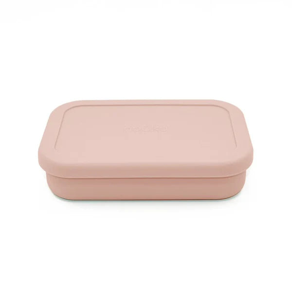 noüka Small Silicone Sealed Lunch Box (Soft Blush)