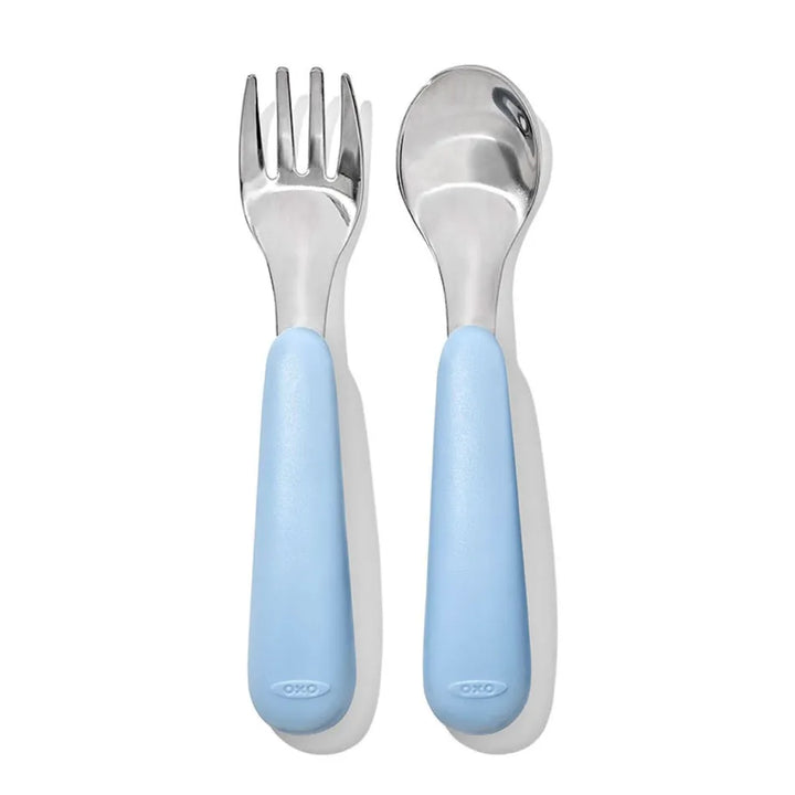 Oxo Tot Fork & Spoon Set (Dusk)