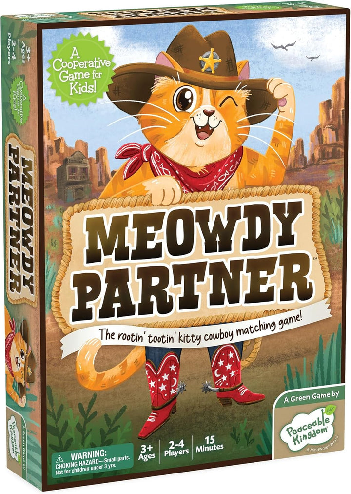 Peaceable Kingdom Meowdy Partner