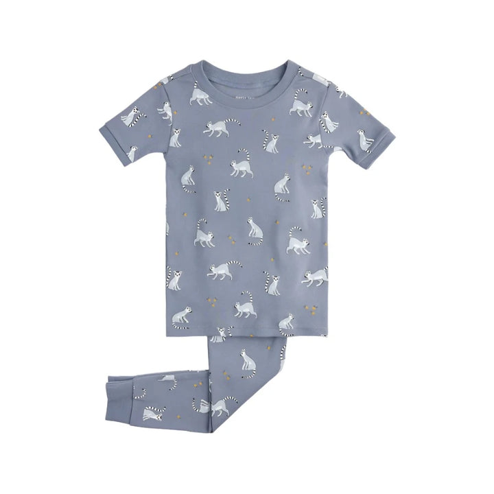 Petit Lem 41Q02K PJ Set (Blue Lemur)