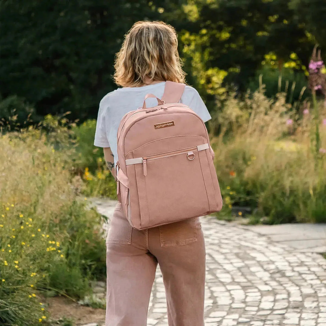 Petunia Pickle Bottom 2-in-1 Provisions Backpack (Toffee Rose)