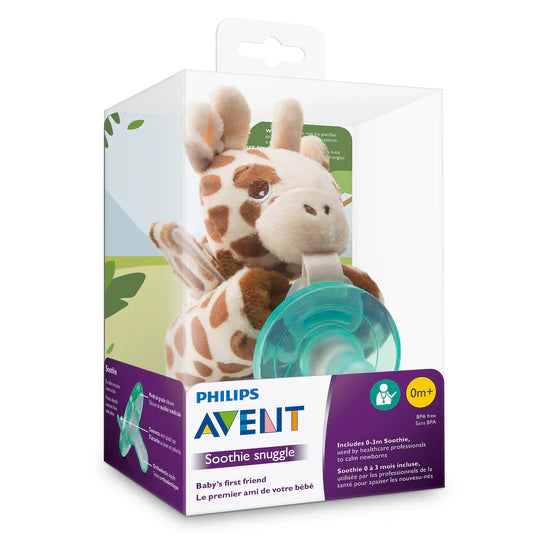 Phillips Avent Soothie Snuggle 0 Months+ (Giraffe)