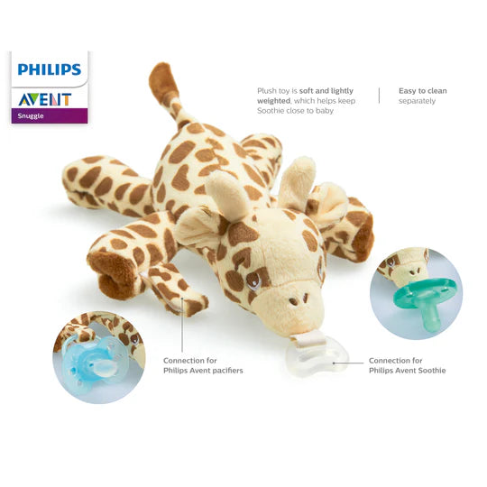 Phillips Avent Soothie Snuggle 0 Months+ (Giraffe)