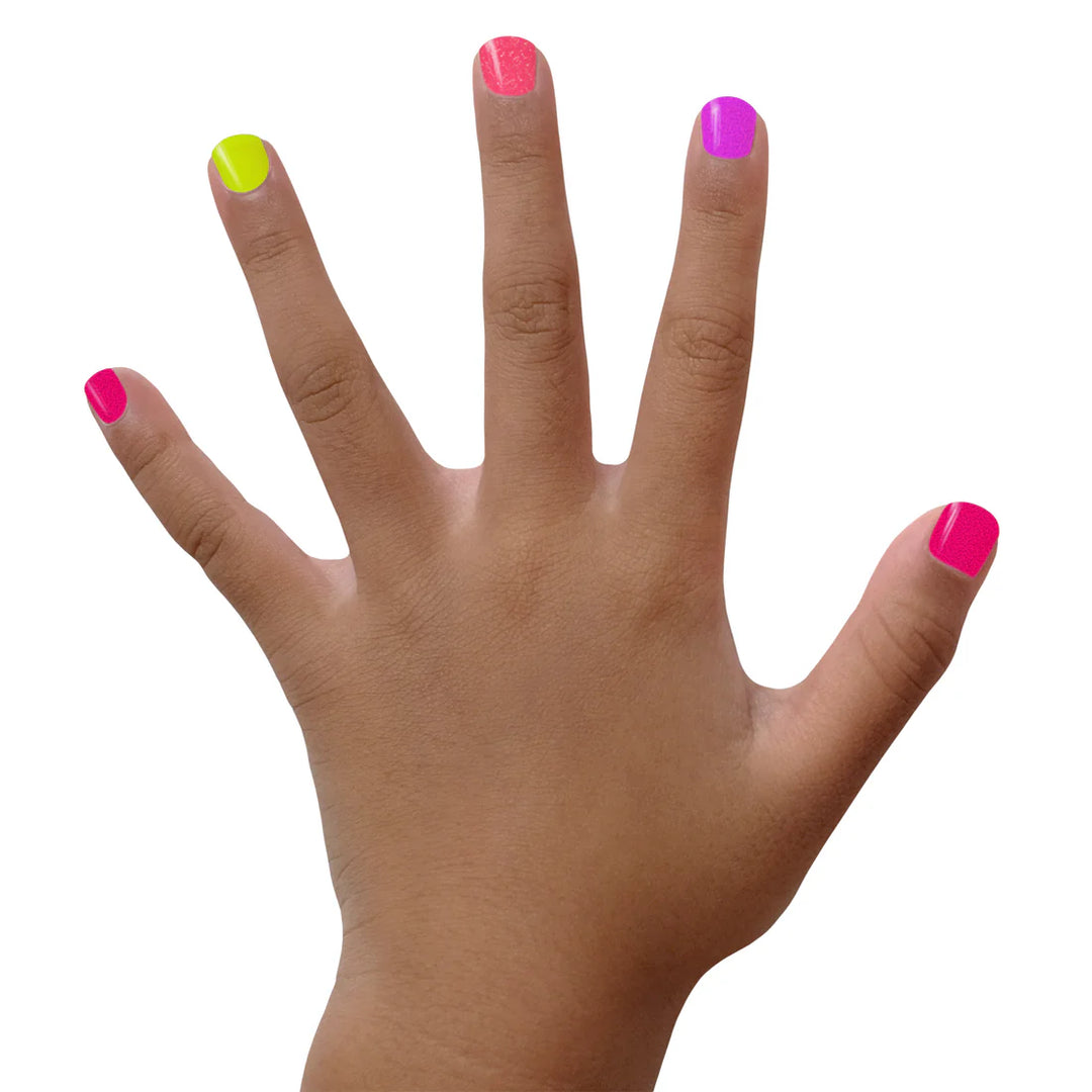 Piggy Paint Water-Based Nail Polish Set (Neon Box)